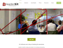 Tablet Screenshot of leaderkit.com